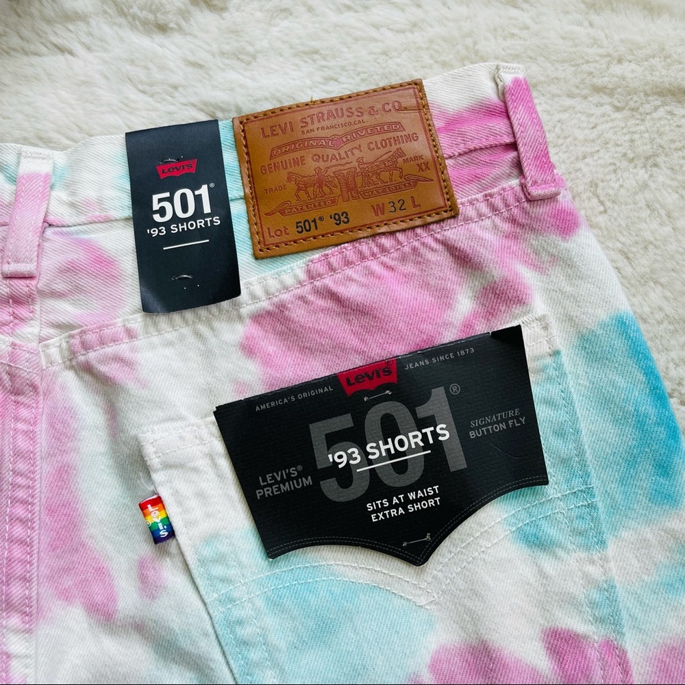 Levi’s Premium 501 ‘93 Pride Collection Shorts - Picture 3 of 7